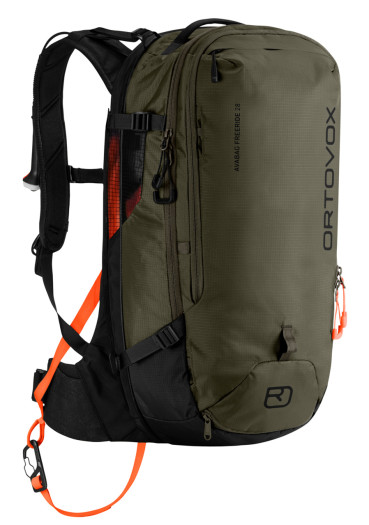 detail Batoh Ortovox Avabag Litric Freeride 28 Dark Wild Herbs 28 Liter