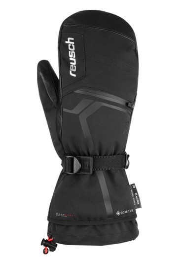 detail Reusch Down Spirit GTX Mitten 7702 Black/Silver