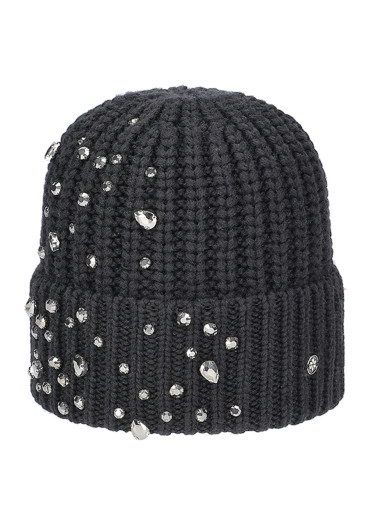 detail Dámska čiapka Granadilla Viivi Beanie 001 Black