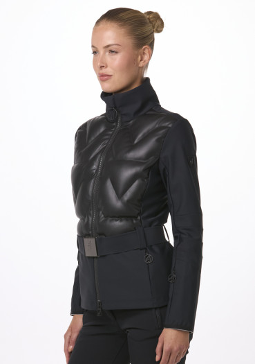 detail Toni Sailer Holly Faux Leather W Light Jkt Black 100