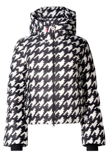 detail Dámska bunda - Perfect Moment Polar Flare Ski Jacket III Black/Snow White