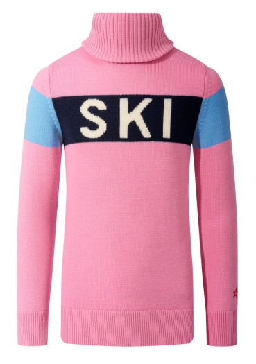 detail Detský sveter Perfect Moment Ski Turtle Sweater Ii Lilac Chiffon