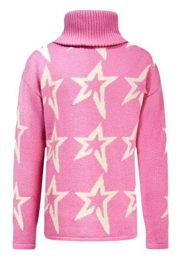 detail Perfect Moment Star Dust Sweater Lilac Chiffón/Snow White Star