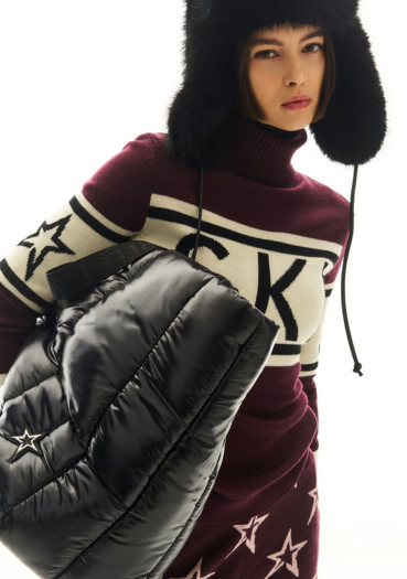 detail Dámska baranica Perfect Moment Faux Fur Trapper Hat (F) Black