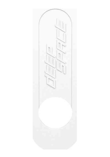 detail FLAXTA - DEEP SPACE Silicon Goggle Clip White