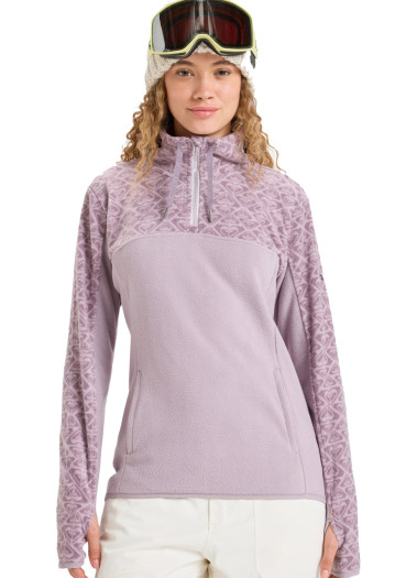 detail Dámska mikina Roxy ERJFT04831-PJQ2 Sayna Polar Fleece