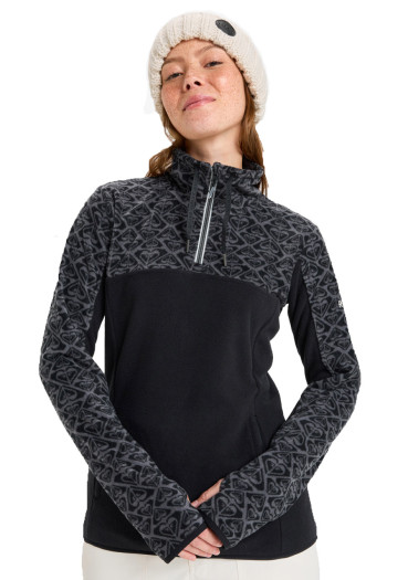 detail Dámska mikina Roxy ERJFT04831-KVJ5 Sayna Polar Fleece