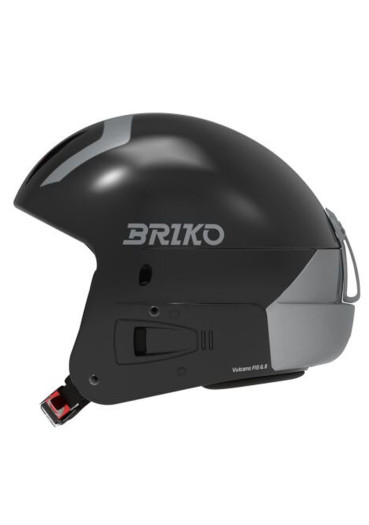 detail Briko VULCANO FIS 6.8 EPP-SHINY BLACK SILVER-helma
