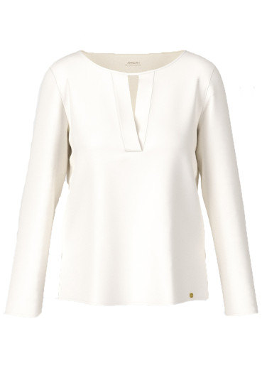 detail Dámska blúzka Marc Cain AC 55.02 J65 Blouse Off-White 110