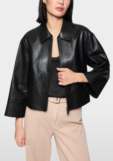 detail Dámska bunda Marc Cain AC 12.04 L01 Outdoor Jacket Black 900