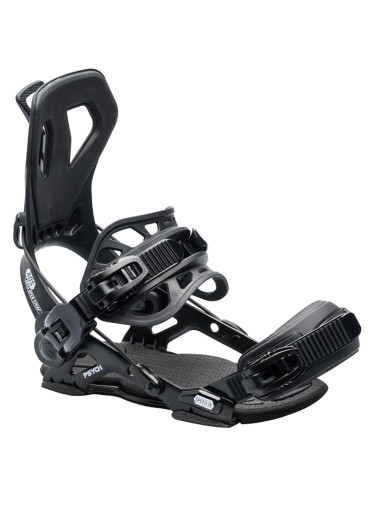 detail Snowboardové viazanie GNU Psych Black