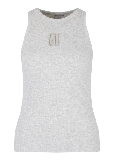 detail Dámsky top Sportalm Demure 250283 Grey Melange Light