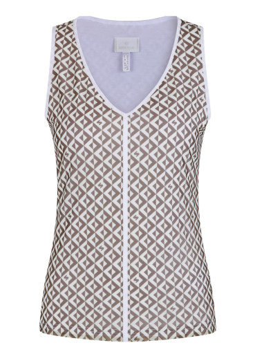 detail Dámske tielko Sportalm Sarina 250342 Deep Durango