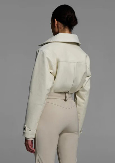 detail Dámsky lyžiarsky overal Cordova Telluride Natural/Sand