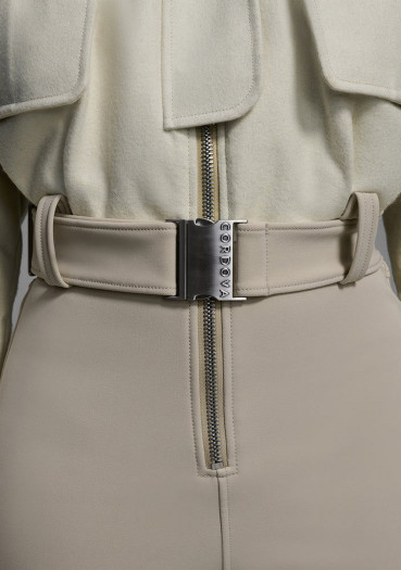 detail Dámsky lyžiarsky overal Cordova Telluride Natural/Sand