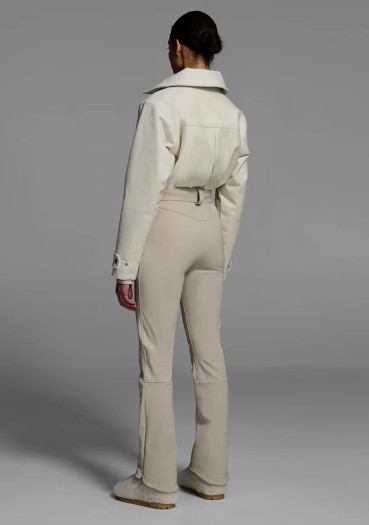 detail Dámsky lyžiarsky overal Cordova Telluride Natural/Sand