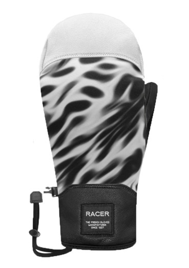 detail Dámske rukavice Racer Afm Pro Model 5/743 blk-wht
