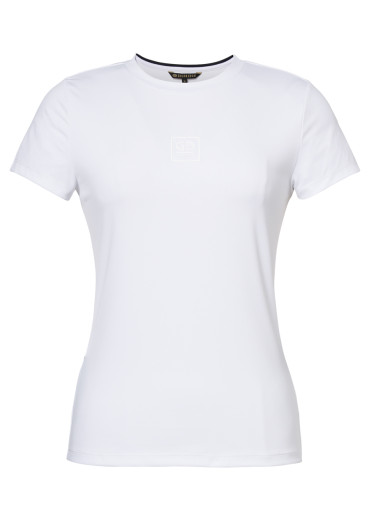 detail Goldbergh Amira Short Sleeve Top White