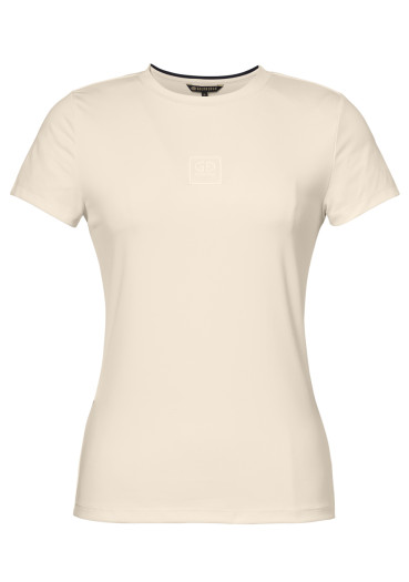 detail Dámske tričko Goldbergh Amira Short Sleeve Top Champagne