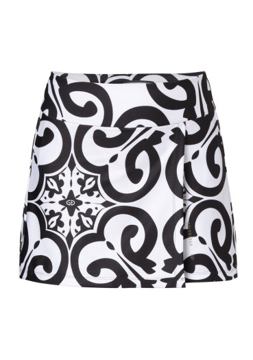 detail Goldbergh Luminosa Skirt Black/White
