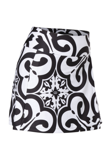 detail Dámska sukňa Goldbergh Luminosa Skirt Black/White