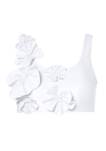 detail Dámske plavky Goldbergh Chiarella Bikini Top White