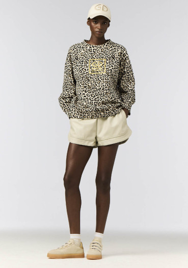 detail Dámska mikina Goldbergh Kiarah Sweater Jaguar