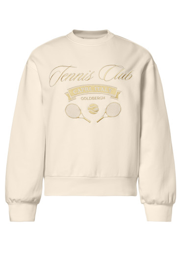 detail Dámska mikina Goldbergh Brunie Sweater Champagne