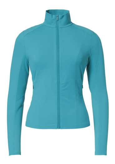 detail Dámska mikina Goldbergh Noella Zip Jacket Turchese