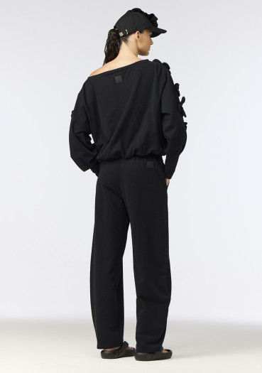 detail Dámska mikina Goldbergh Fiorenzo Sweater Black