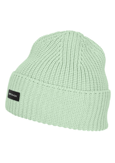 detail Čiapka Ortovox Cozy Rib Beanie Green Acid
