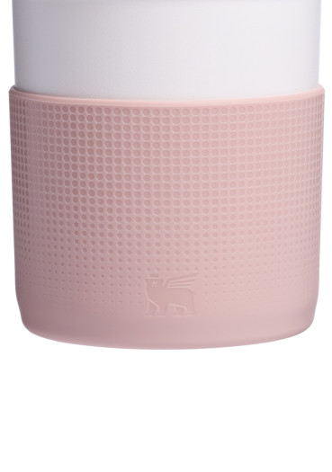 detail Ochranný silikónový návlek Stanley The Quencher Boot + Straw Topper 1180 Ml/40oz Pink Dusk