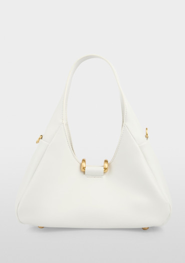 detail Dámska kabelka Marc Cain AC TK.02 Z20 Hobo Bag Off-White 110