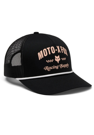 detail Šiltovka Fox W Supply Mesh Rope Trucker Black
