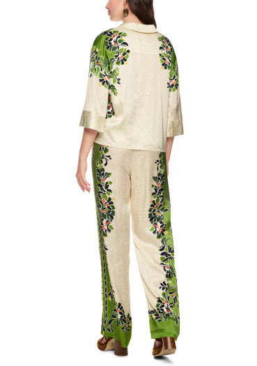 detail Dámska blúzka Marc Cain AC 51.37 W42 Blouse Bright Ecru 112