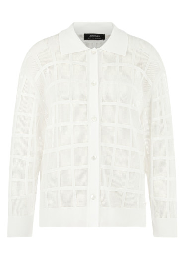 detail Dámska košeľa Marc Cain AC 39.21 M81 Cardigan Off-White 110