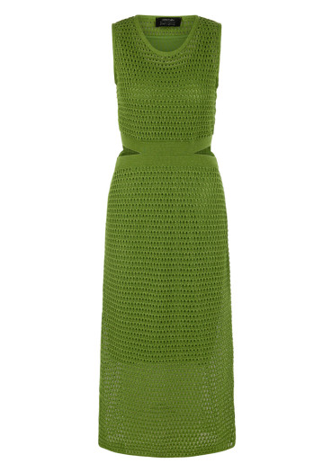 detail Dámske šaty Marc Cain AC 21.56 M25 Dress Garden Green 526