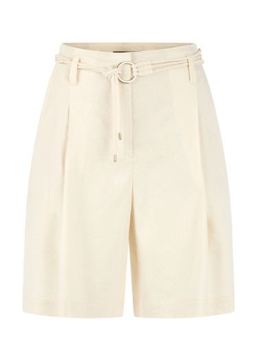 detail Dámske šortky Marc Cain AC 83.04 W70 Shorts Bright Ecru 112