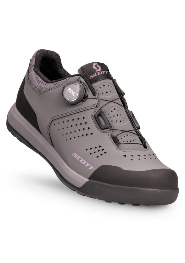 detail Topánky Scott Shoe W's Mtb Zhr-alp Boa Clip grey/black