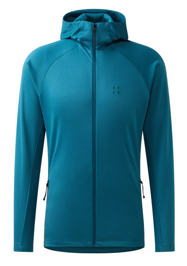 detail Pánska mikina Haglöfs 607777-5U9 Korp Mid Hood