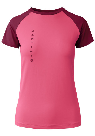 detail Dámske tričko Martini Hillclimb Race Shirt W Fuchsia/Plume 570/585