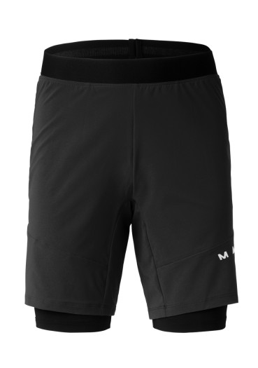 detail Pánske kraťasy Martini Hillclimb 2in1 Shorts M Black/Black 110/110