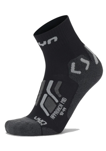 detail Pánske ponožky UYN Man Trekking Approach Mid Socks Black/Grey B052
