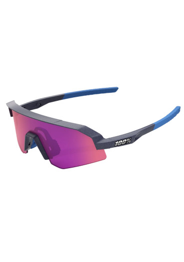 detail Detské slnečné okuliare 100% Slendale YOUTH Satin Storm Metallic - Purple Mirror Lens