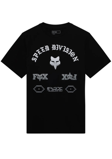 detail Pánske tričko Fox Icon 195 Original Ss Tee Black