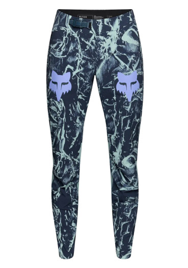 detail Dámske MTB nohavice Fox W Ranger Pant Image Print Arctic Blue