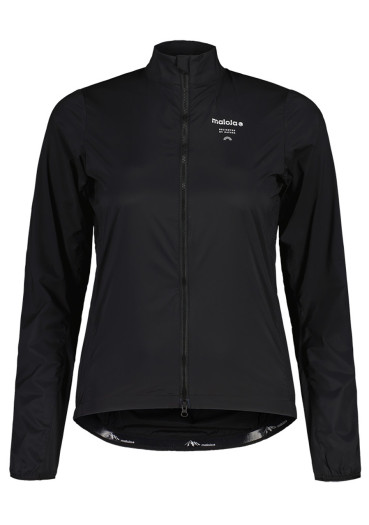 detail Maloja bunda MalkaM. Jacket deep black