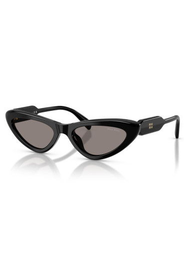 detail Slnečné okuliare Miu Miu MU B11SU 16K80Q55 Black/Dark Grey