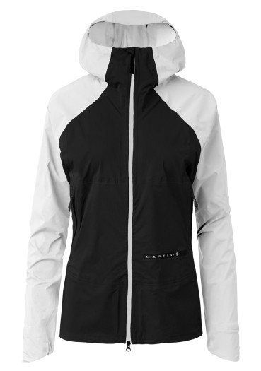 detail Dámska bunda Martini Hillclimb HS Hooded Jkt W Black/White 110/000
