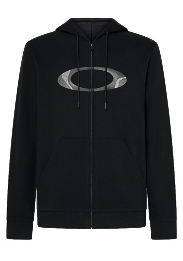 detail Pánska mikina Oakley New Ellipse Zip Hoodie Blackout 02E